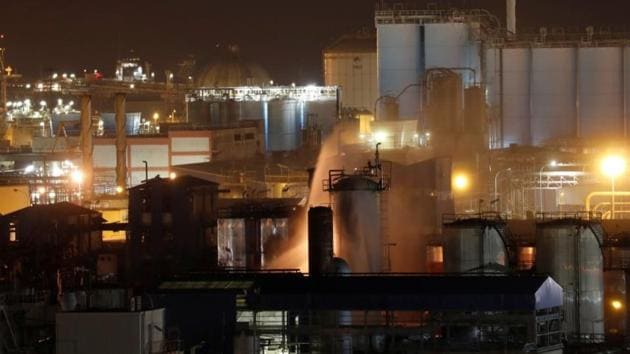 Fire is seen at a chemical factory after an explosion at the factory in Tarragona, Spain. “The (emergency) protocols were not followed,” Sergi Delgado told Catalan radio RAC1, saying IQOXE had not provided the necessary information for emergency workers to evaluate the situation and about whether there was a toxic cloud. “This led to delays.” (Nacho Doce / REUTERS) Fire is seen at a chemical factory after an explosion at the factory in Tarragona, Spain. “The (emergency) protocols were not followed,” Sergi Delgado told Catalan radio RAC1, saying IQOXE had not provided the necessary information for emergency workers to evaluate the situation and about whether there was a toxic cloud. “This led to delays.” (Nacho Doce / REUTERS)