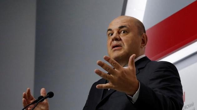 Mikhail Mishustin, head of the Russian Tax Service, speaks during a session of the Moscow Financial Forum in Moscow, Russia (REUTERS FILE) Mikhail Mishustin, head of the Russian Tax Service, speaks during a session of the Moscow Financial Forum in Moscow, Russia (REUTERS FILE)