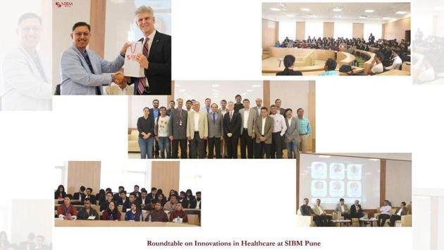 SIBM Pune organised a round table with the theme “Innovations in Healthcare” on 11th January 2020 at Lavale Pune.(Digpu)
