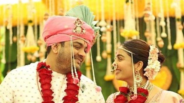 Nehha Pendse got married in a beautiful ceremony in Pune recently.