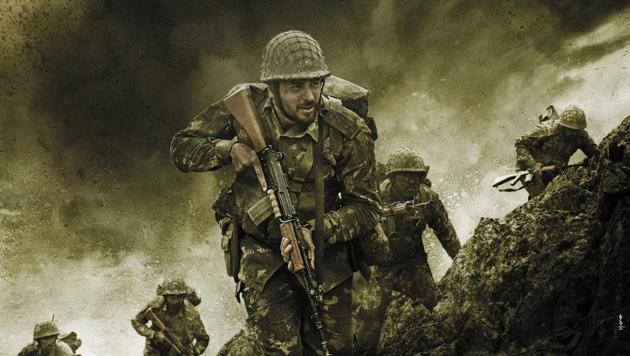 Sidharth Malhotra as Captain Vikram Batra in Shershaah poster.