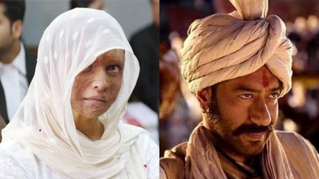 Tanhaji vs Chhapaak box office: Ajay Devgn’s film is racing past milestones, Deepika Padukone’s film remains steady at the ticket windows.