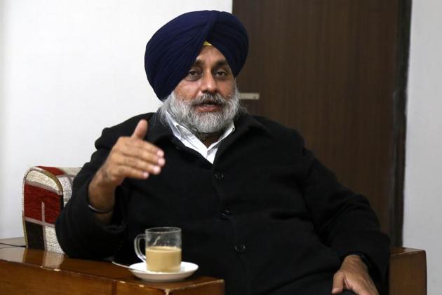 Shiromani Akali Dal president Sukhbir Singh Badal during an interview in Chandigarh. His strategy hinges on bolstering the party’s Panthic base and taking rivals head on. (Sanjeev Sharma/HT) Shiromani Akali Dal president Sukhbir Singh Badal during an interview in Chandigarh. His strategy hinges on bolstering the party’s Panthic base and taking rivals head on. (Sanjeev Sharma/HT)
