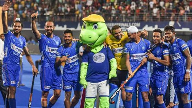 Indian hockey team.(PTI)