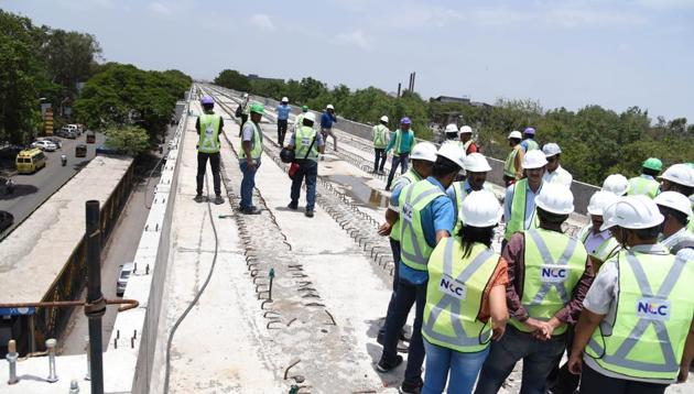 The DPR mentions that the elevated metro stretch is not at all feasible and so an underground stretch is the only option, even as the cost of the project increases. (HT PHOTO) The DPR mentions that the elevated metro stretch is not at all feasible and so an underground stretch is the only option, even as the cost of the project increases. (HT PHOTO)