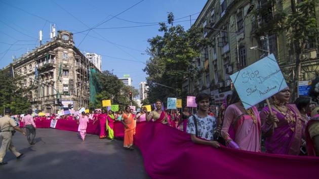 In 2011, the Census collected data on the number of transgender persons, as well as details on their literacy, caste and employment.(Pratik Chorge/HT Photo (Representative Image))
