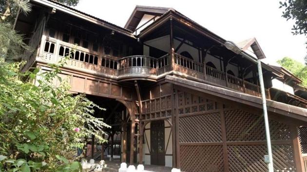 Rudyard Kipling 84th death anniversary: Rudyard Kipling’s bungalow at Fort, Mumbai.(Anshuman Poyrekar/HT)