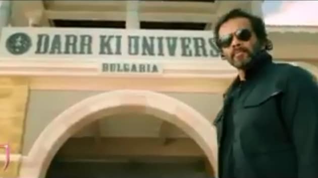 Rohit Shetty in a still from Khatron Ke Khiladi 10 trailer.