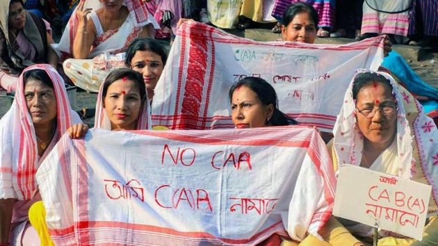 The CAA was passed last month to fast-track the citizenship process for non-Muslims, who have entered India from Afghanistan, Pakistan and Bangladesh before 2015.(PTI)