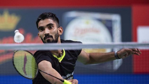 Kidambi Srikanth of India(AP)