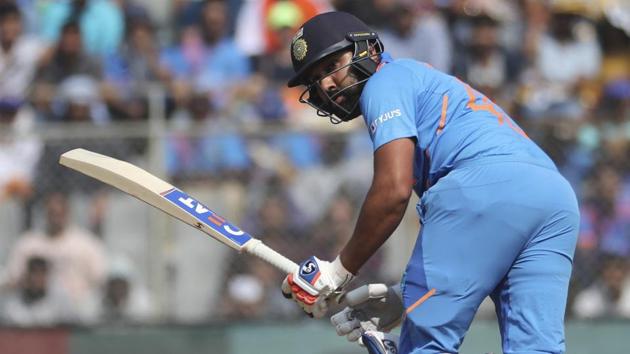 India's Rohit Sharma bats during an ODI against Australia.(AP) India's Rohit Sharma bats during an ODI against Australia.(AP)