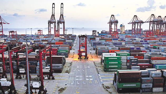 China will release its fourth-quarter and 2019 gross domestic product (GDP) data on Friday. (Bloomberg File Photo)