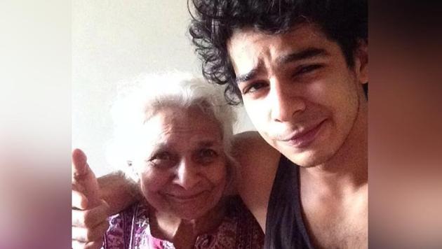 Shahid Kapoor and Ishaan Khatter’s grandmother Khadija Azeem is no more.(Instagram)