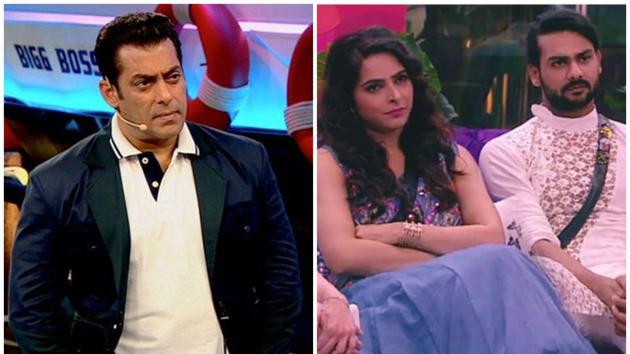 Salman Khan scolded Vishal Aditya Singh and Madhurima Tuli for their violence in Bigg Boss 13.