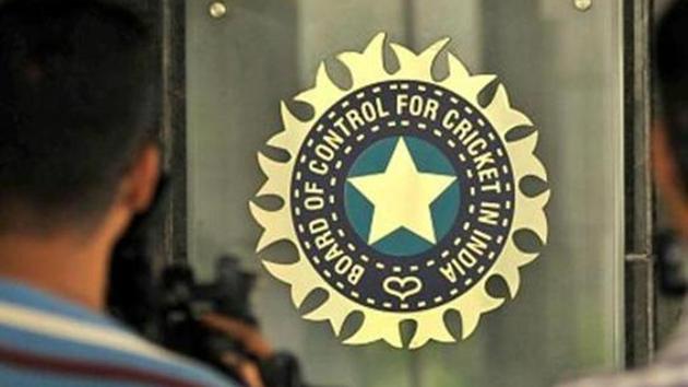 A view of logo of the Board of Control for Cricket in India.(Hindustan Times via Getty Images) A view of logo of the Board of Control for Cricket in India.(Hindustan Times via Getty Images)