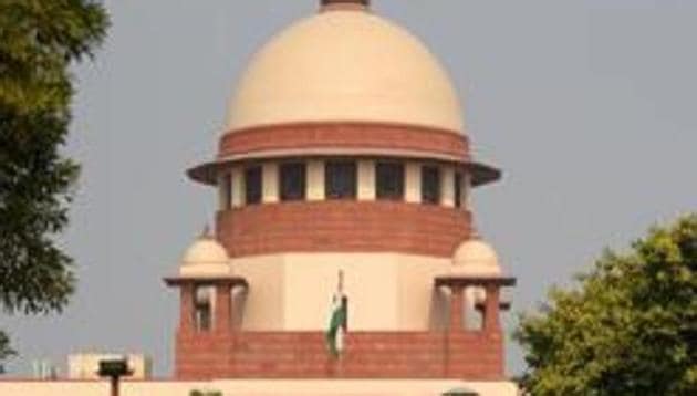 The Supreme Court will hear on Monday the plea by Communist Party of India (Marxist) and NGO Association for Democratic Reforms and seeking a stay on the electoral bonds scheme of 2018.(Amal KS/HT PHOTO) The Supreme Court will hear on Monday the plea by Communist Party of India (Marxist) and NGO Association for Democratic Reforms and seeking a stay on the electoral bonds scheme of 2018.(Amal KS/HT PHOTO)