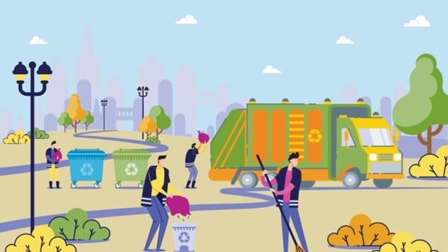 Shubham Singh and Manish Patil through their startups are generating revenue from waste management businesses.(FOR REPRESENTATIVE PURPOSE ONLY) Shubham Singh and Manish Patil through their startups are generating revenue from waste management businesses.(FOR REPRESENTATIVE PURPOSE ONLY)