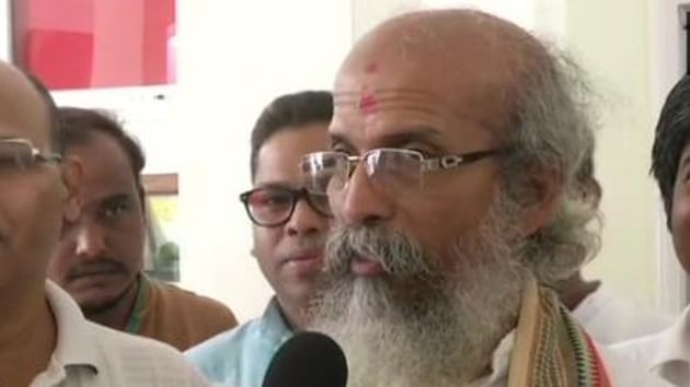 Pratap Sarangi had said those who do not accept Vande Matram “have no right to live in India”.(ANI Photo) Pratap Sarangi had said those who do not accept Vande Matram “have no right to live in India”.(ANI Photo)