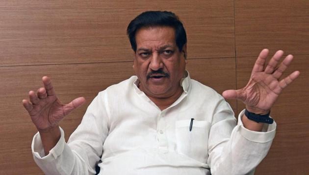 Prithviraj Chavan alleged the Devendra Fadnavis government tried to kill the opposition and there was a lot of corruption in the state.(Pratham Gokhale/HT FILE Photo)