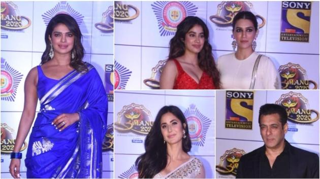 Priyanka Chopra, Janhvi Kapoor, Kriti Sanon, Salman Khan and Katrina Kaif attended the event.(Varinder Chawla)