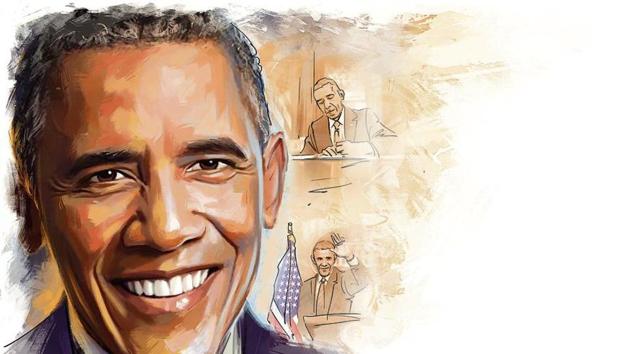 Barack Obama supported same-sex marriages and fought for women’s right to take decisions affecting their health on their own. (Illustration: Gajanan Nirphale) Barack Obama supported same-sex marriages and fought for women’s right to take decisions affecting their health on their own. (Illustration: Gajanan Nirphale)