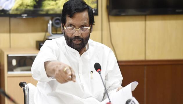 Ram Vilas Paswan (Arvind Yadav/HT PHOTO) Ram Vilas Paswan (Arvind Yadav/HT PHOTO)