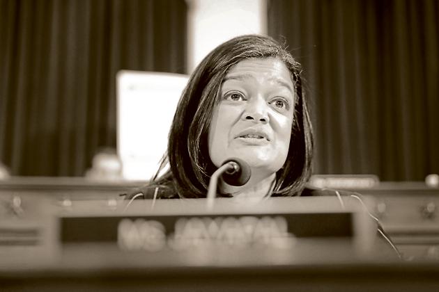 Pramila Jayapal has been critical of India’s actions in Jammu and Kashmir(AP)