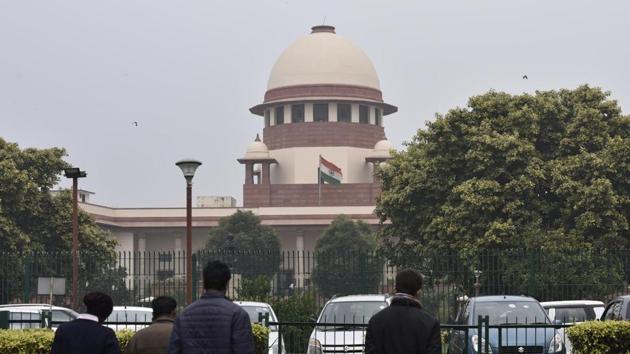 The court was initially inclined to grant four weeks to the EC to respond to the ADR and CPI (M) plea against the scheme. Advocate Prashant Bhushan, who appeared for the petitioners, opposed it saying that the Delhi assembly elections next month would be over by then and political parties would have received funds. (Sonu Mehta/ Hindustan Times) The court was initially inclined to grant four weeks to the EC to respond to the ADR and CPI (M) plea against the scheme. Advocate Prashant Bhushan, who appeared for the petitioners, opposed it saying that the Delhi assembly elections next month would be over by then and political parties would have received funds. (Sonu Mehta/ Hindustan Times)