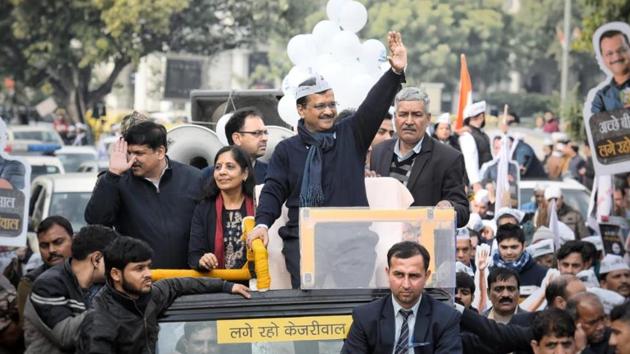 Arvind Kejriwal failed to file nomination on Monday. (Sanchit Khanna/HT Photo) Arvind Kejriwal failed to file nomination on Monday. (Sanchit Khanna/HT Photo)