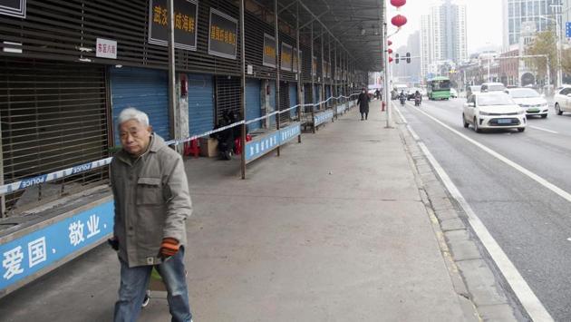The closed Huanan Seafood Wholesale Market in Wuhan, China considered the epicentre of the outbreak. So far, four people have died. The new type of coronavirus appears to have originated in the central city of Wuhan, which has reported 198 cases and all of the fatalities. Others who have been diagnosed in Beijing, Shanghai and southern Guangdong province had also visited Wuhan. (Kyodo News via AP)