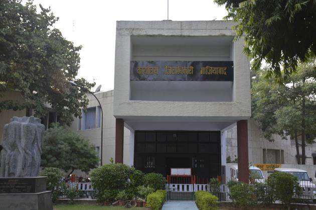 District Magistrate Office in Ghaziabad. (Sakib Ali/Hindustan Times) District Magistrate Office in Ghaziabad. (Sakib Ali/Hindustan Times)