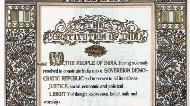 Preamble Constitution of Republic of India