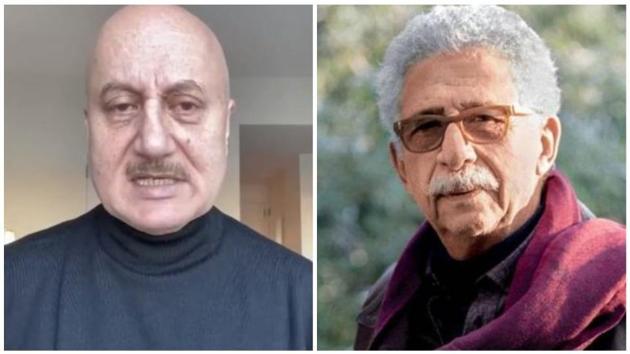 Anupam Kher has responded to Naseeruddin Shah’s comments.