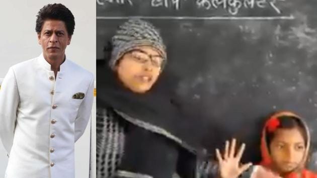 Shah Rukh Khan has shared a viral teaching video.