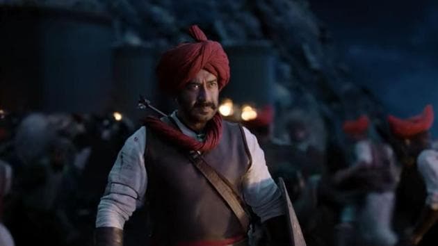 Ajay Devgn plays Maratha warrior Taanaji Malusare in Tanhaji: The Unsung Warrior.