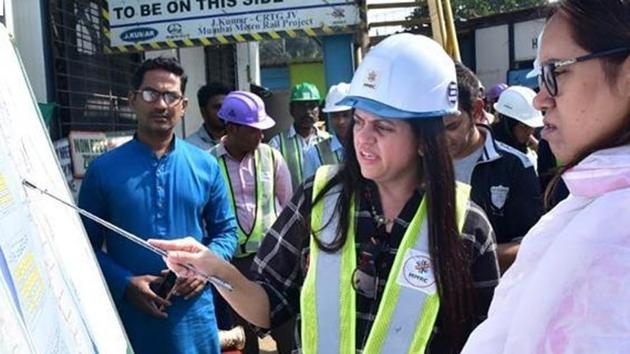 Ashwini Bhide was very active on social media. (Twitter/@MumbaiMetro3) Ashwini Bhide was very active on social media. (Twitter/@MumbaiMetro3)