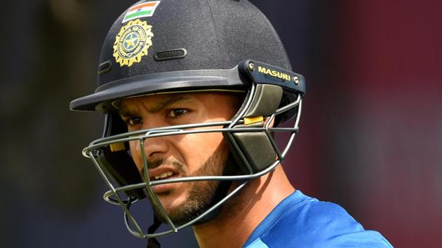 Mayank Agarwal of India(Getty Images)