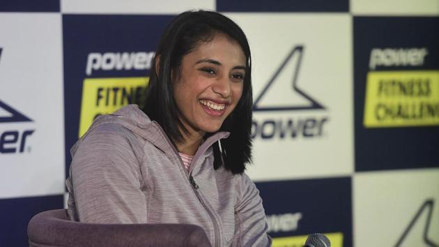 Indian women cricketer Smriti Mandhana during a promotional event, in Mumbai. (PTI) Indian women cricketer Smriti Mandhana during a promotional event, in Mumbai. (PTI)