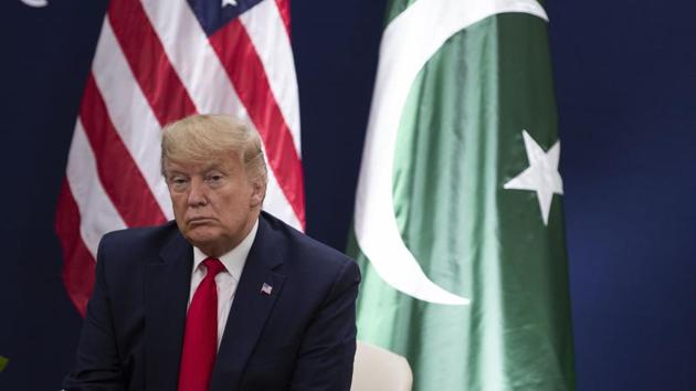 President Donald Trump listens during a meeting with Pakistani Prime Minister Imran Khan at the World Economic Forum in Davos, Switzerland.(Photo: AP) President Donald Trump listens during a meeting with Pakistani Prime Minister Imran Khan at the World Economic Forum in Davos, Switzerland.(Photo: AP)