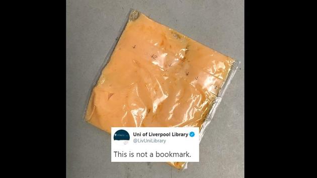 Feeling repulsed? You are not alone. (Twitter/@LivUniLibrary) Feeling repulsed? You are not alone. (Twitter/@LivUniLibrary)
