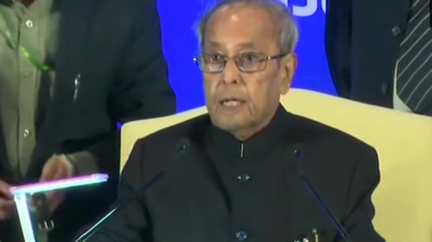 President Pranab Mukherjee was speaking at the first Sukumar Sen memorial lecture organised by the election commission.(ANI/ Twitter)
