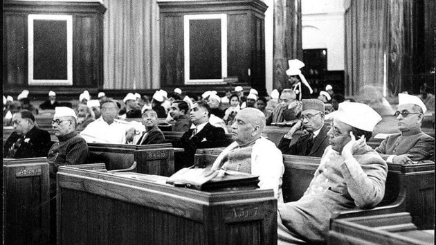A view of the Constituent Assembly on December 10, 1946.(HT Archive)