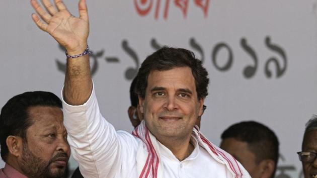During his yatra, Rahul Gandhi will also raise the issues confronting farmers, tribals, rural workers, small and medium traders, industrialists and professionals.(AP File Photo) During his yatra, Rahul Gandhi will also raise the issues confronting farmers, tribals, rural workers, small and medium traders, industrialists and professionals.(AP File Photo)
