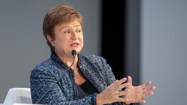 Kristalina Georgieva, managing director of the International Monetary Fund (IMF)(Bloomberg photo)