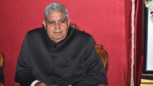 Governor Jagdeep Dhankhar(Samir Jana / HT Photo)
