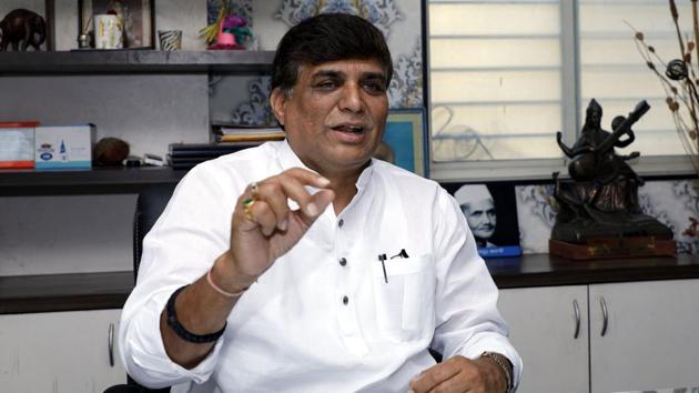 Aba Bagul is a leader of the Congress party. (Rahul Raut/HT PHOTO) Aba Bagul is a leader of the Congress party. (Rahul Raut/HT PHOTO)