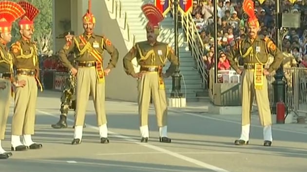 Republic Day At Attari Wagh border