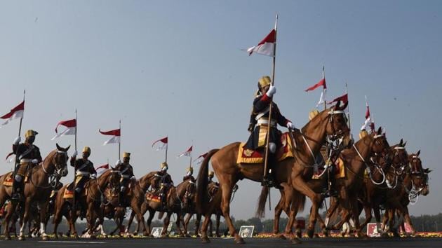 The gallantry awards for military personnel were announced on the eve of the 71st Republic Day.(Vipin Kumar /HT PHOTO/Representative)