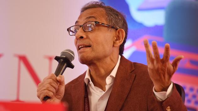 Abhijit Banerjee said the slowdown in the economy will also adversely impact poverty alleviation in the country as urban and rural sectors are interdependent.(Raj K Raj/HT PHOTO) Abhijit Banerjee said the slowdown in the economy will also adversely impact poverty alleviation in the country as urban and rural sectors are interdependent.(Raj K Raj/HT PHOTO)
