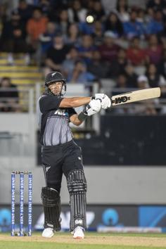 New Zealand Ross Taylor bats during the Twenty/20 cricket international between India and New Zealand in Auckland. (AP) New Zealand Ross Taylor bats during the Twenty/20 cricket international between India and New Zealand in Auckland. (AP)